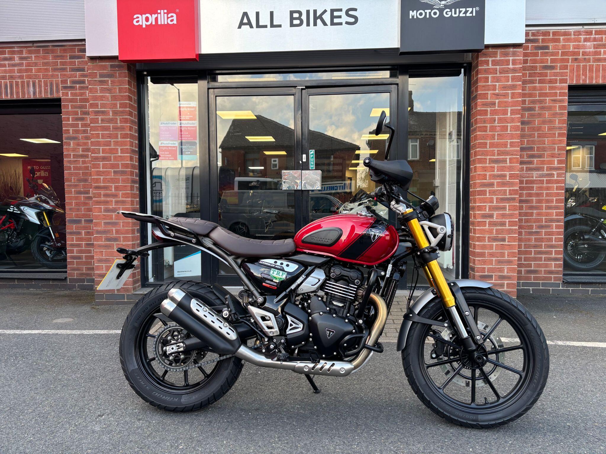 2025 Triumph Scrambler 400 X