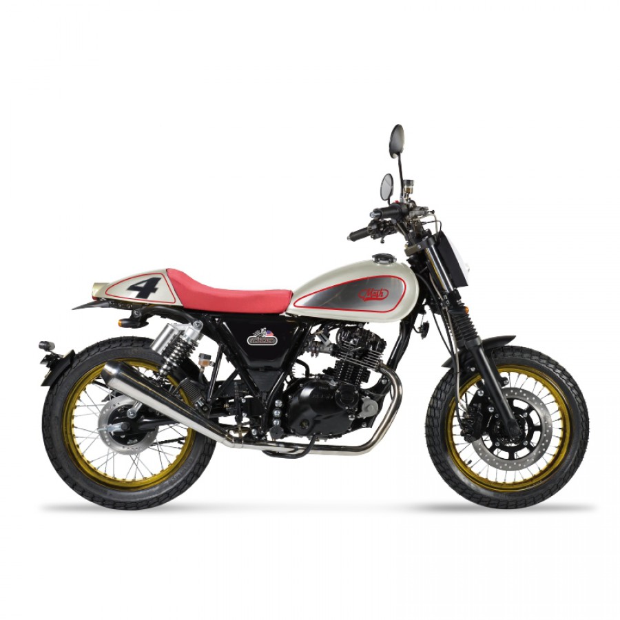 Mash Dirt Track 125 White Matt