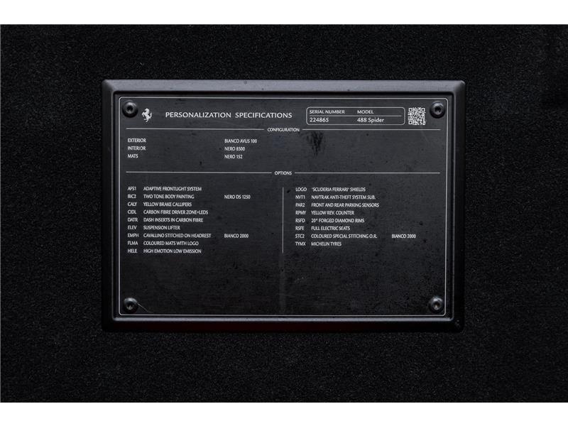 2017 Ferrari 488 Spider