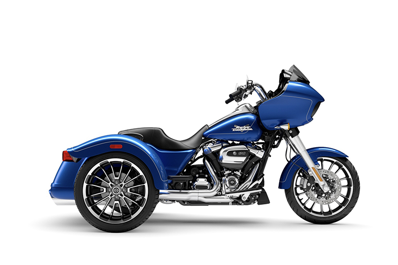 Blue Burst - Chrome Trim