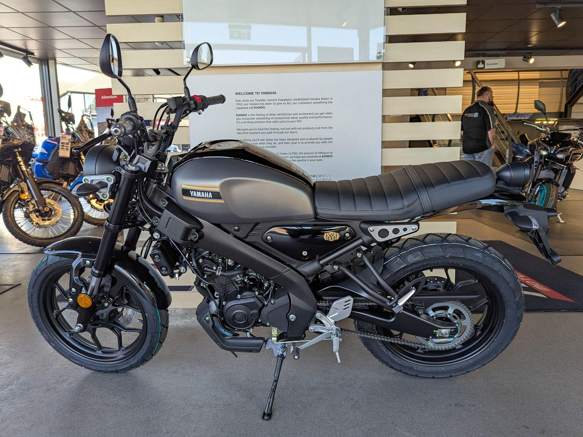 New Yamaha XSR125