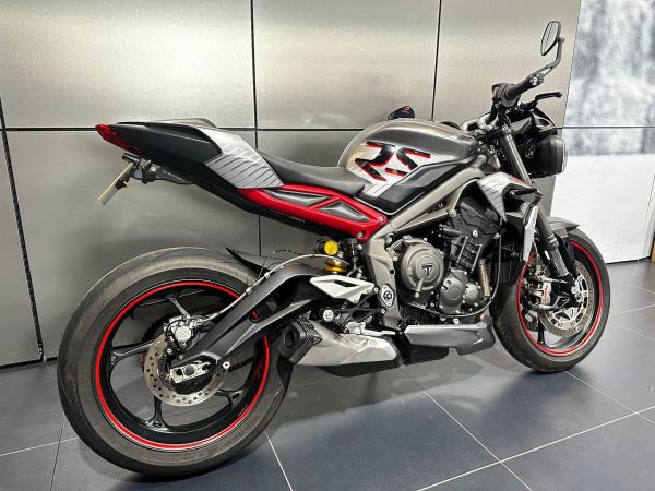 みん3点 SPARK Triumph Street Triple 765 Street Titanium Exhaust