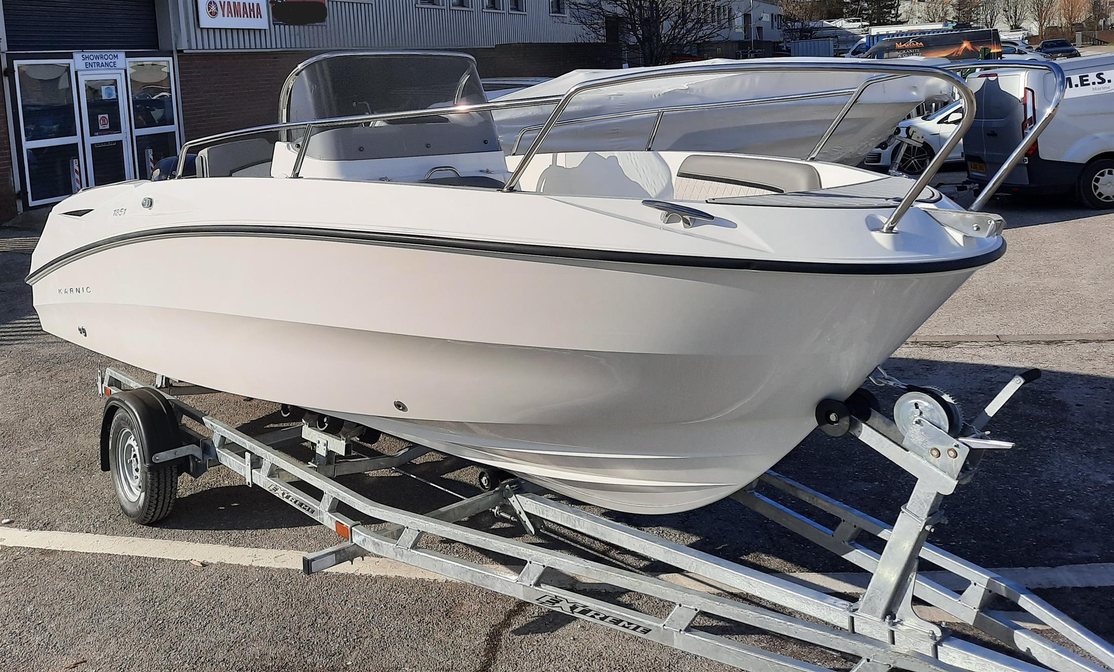 NEW Karnic 1851 MKII Package with 100hp Outboard Engine