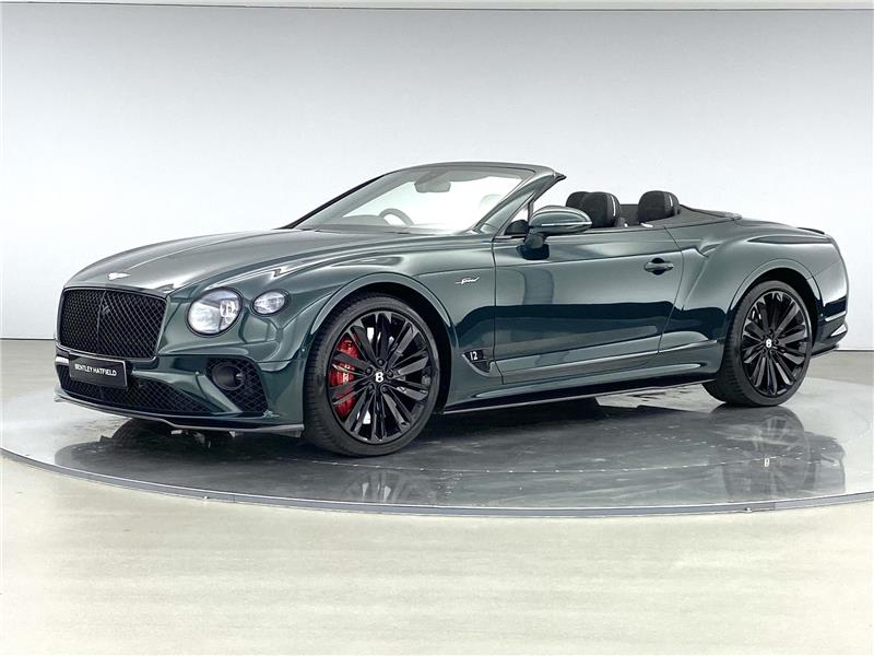 2022 Bentley Continental 6.0 W12 GTC Speed