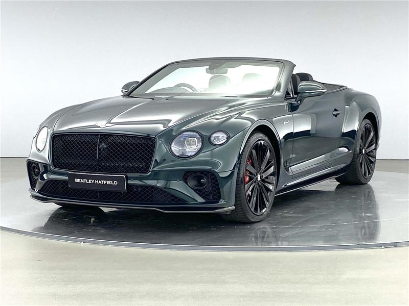 2022 Bentley Continental 6.0 W12 GTC Speed