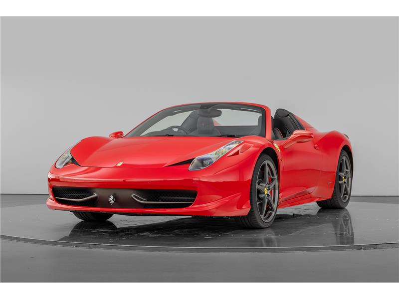 2013 Ferrari 458 4.5 F1 Spider STD