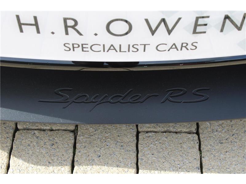 2024 Porsche 718 Spyder RS S-A