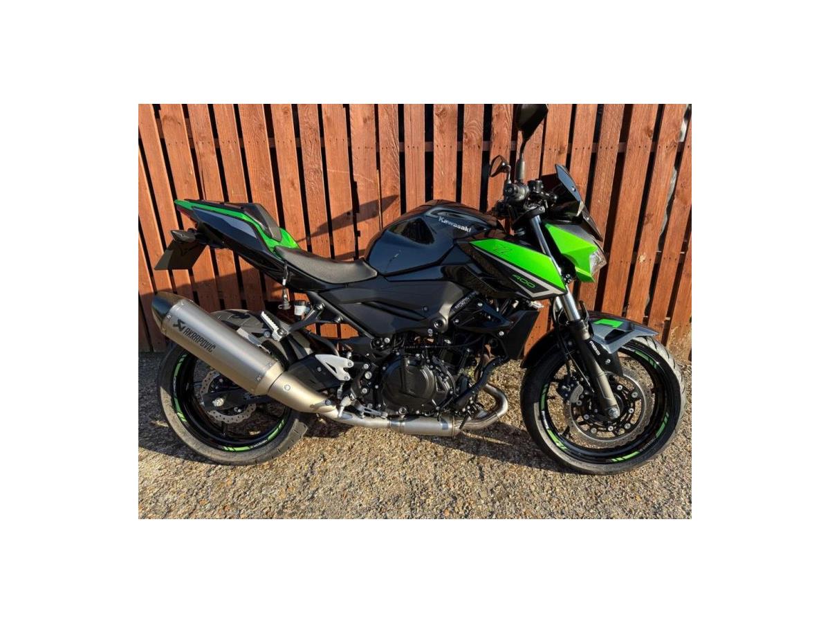 Main image of 2023 Kawasaki Z400 Performance GREEN