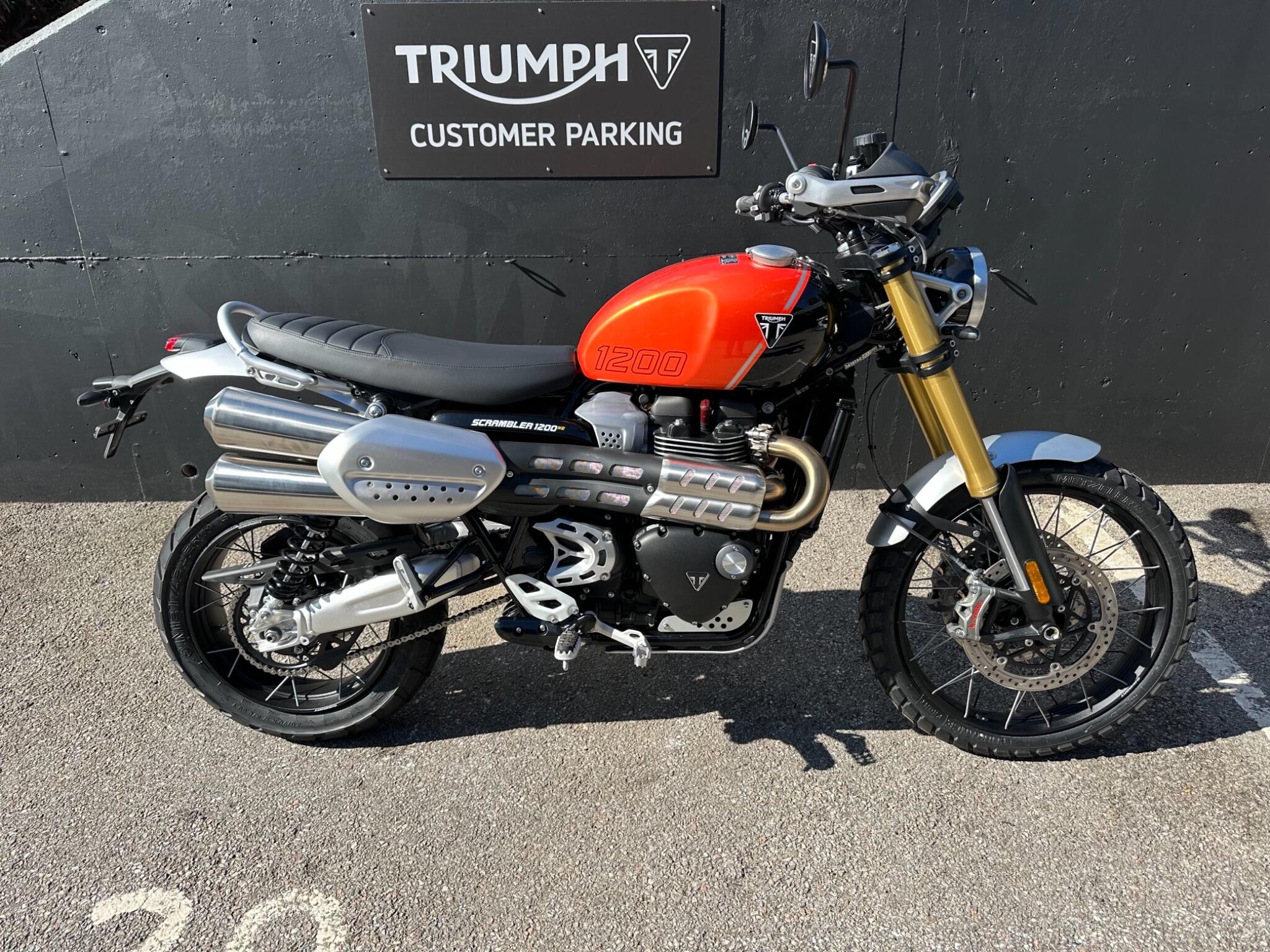 New Triumph Scrambler 1200