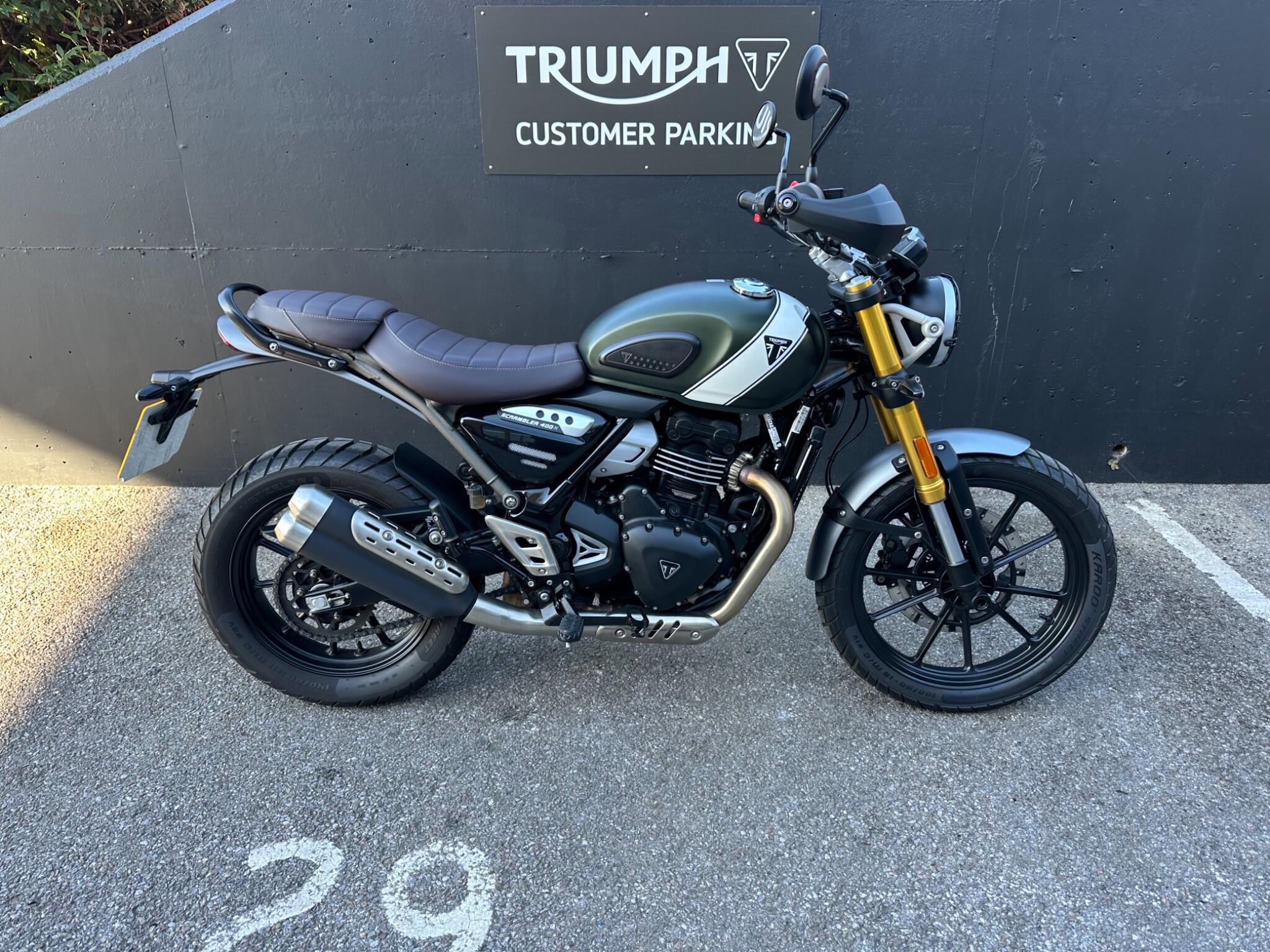 2024 Triumph Scrambler 400 X
