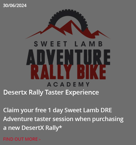 DESERTX Rally Taster Experience