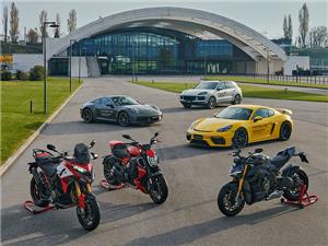 Ducati and Porsche Italy together for an unforgettable experience