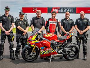 Ducati helps BikeSafe improve UK road safety
