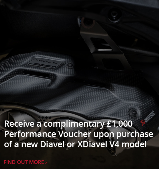 Diavel V4 / XDiavel V4 New £1000 Performance Voucher