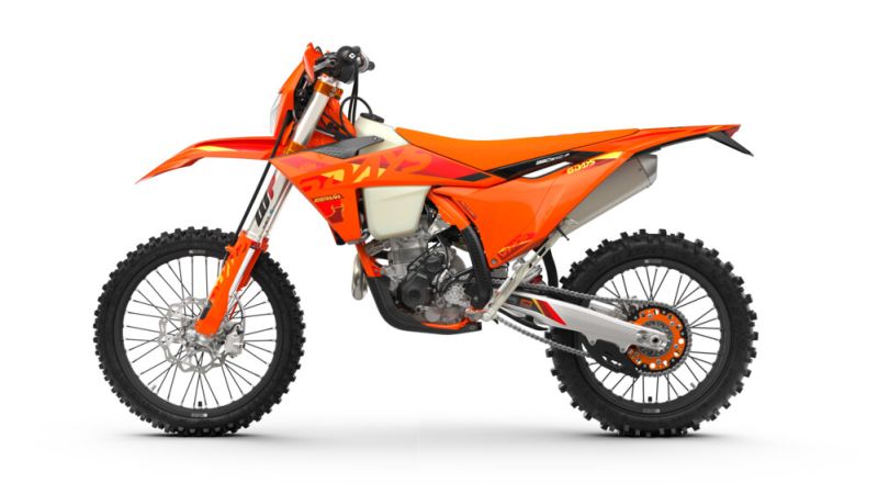 New K.T.M. KTM350EXCF6DAY2025 RED BULL