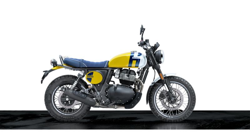 New Royal Enfield RE INTERCEPTOR BEAR 650 W/HONEY YELLOW