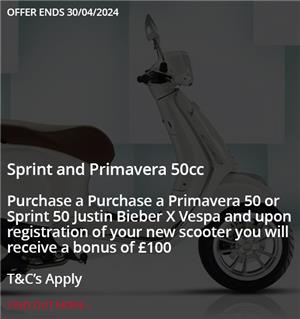 Sprint & Primavera 50cc Promotion