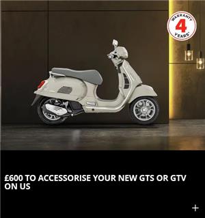 VESPA GTS AND GTV