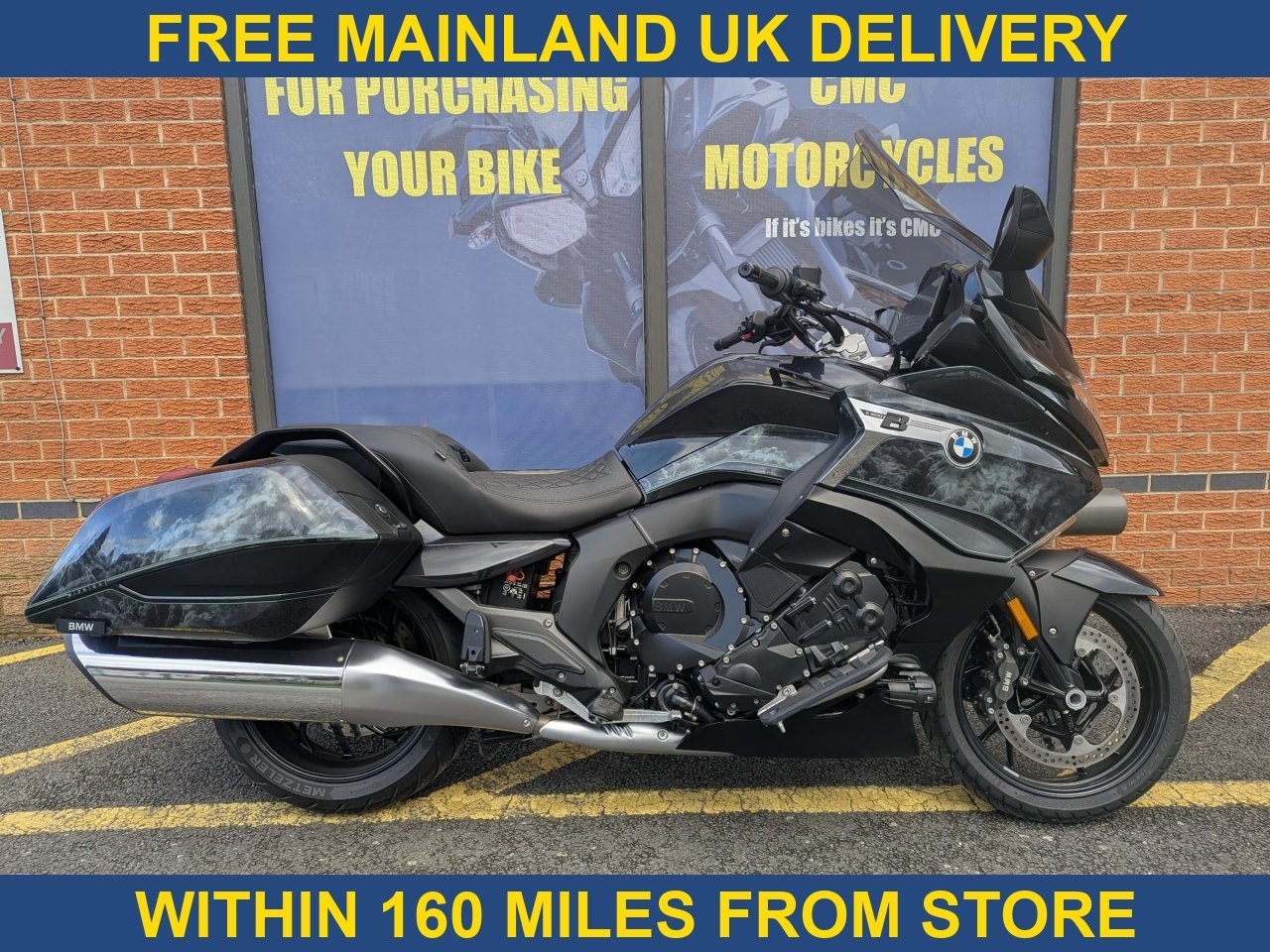 BMW K1600B K1600 Bagger Midnight Edition