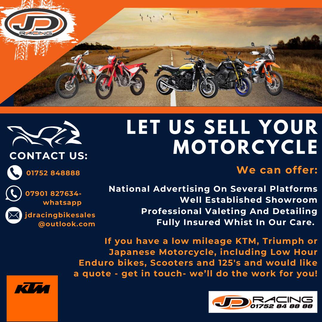 WE WILL SELL YOUR BIKE FOR YOU