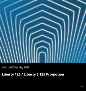 LIBERTY 125 / LIBERTY S 125 PROMOTION