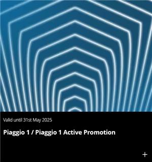 PIAGGIO 1 / PIAGGIO 1 ACTIVE PROMOTION