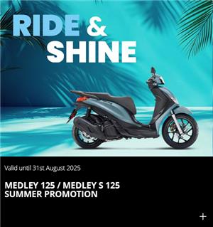 MEDLEY 125 / MEDLEY S 125 PROMOTION