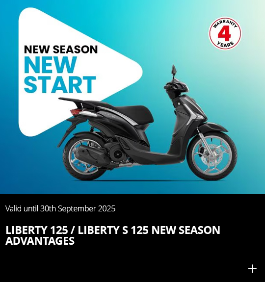LIBERTY 125 / LIBERTY S 125 PROMOTION