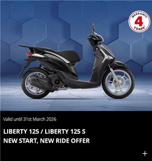 LIBERTY 125 / LIBERTY S 125 PROMOTION