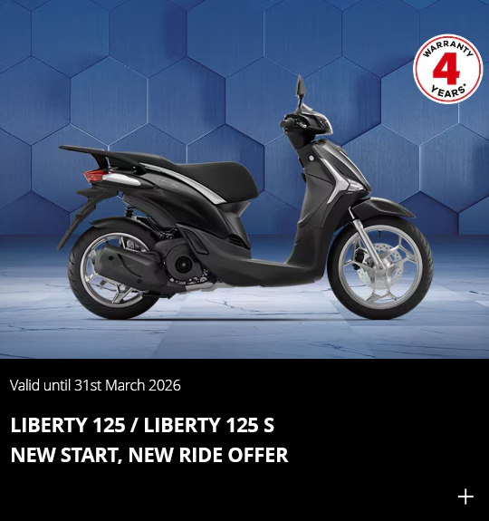 LIBERTY 125 / LIBERTY S 125 PROMOTION