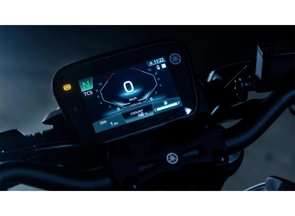 5-inch colour TFT display with three themes