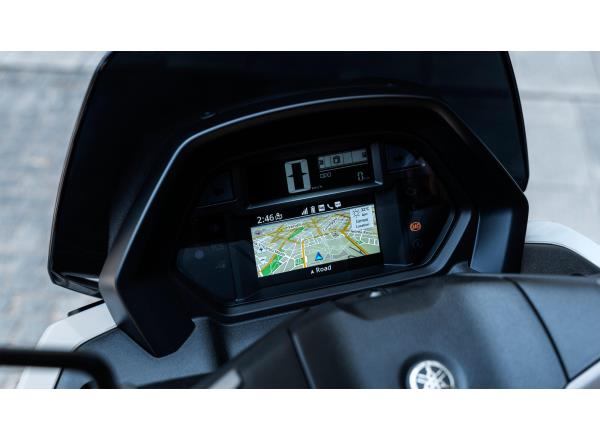 4.2-inch connected TFT dash