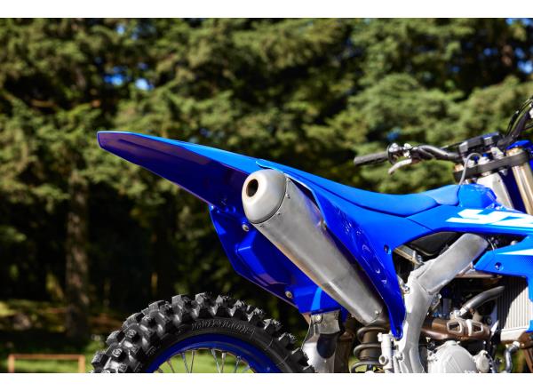 Modified exhaust to meet 2025 FIM regulations