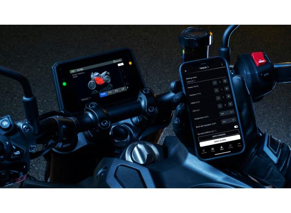Customisable TRACK Yamaha Ride Control settings
