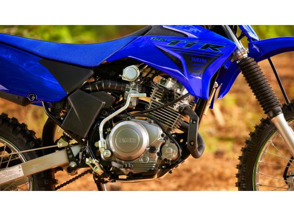 125cc 4-stroke engine with 5-speed gearbox