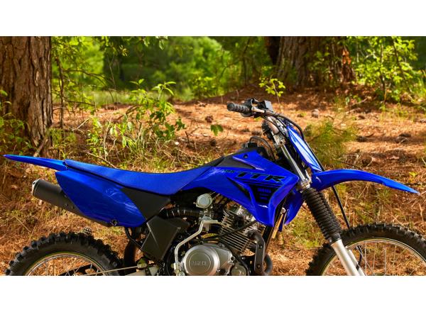 Light and tough YZ-inspired Icon Blue bodywork