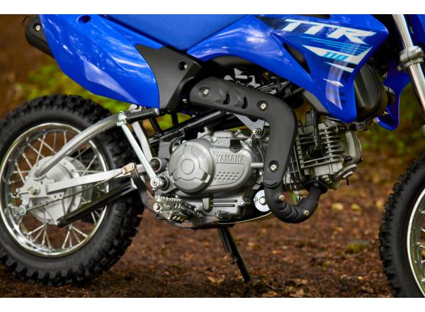 110cc 4-stroke engine with semi-automatic gearbox