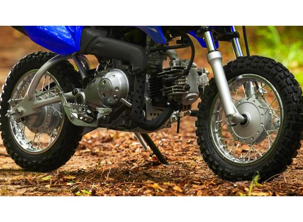 Drum brakes and knobbly tyres