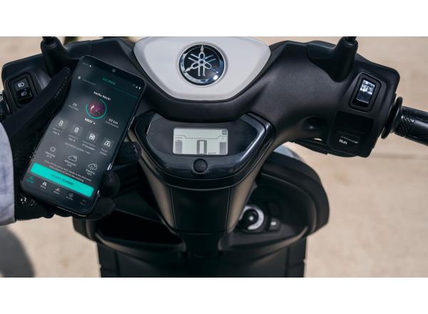 Connectivity via Yamaha MyRide app