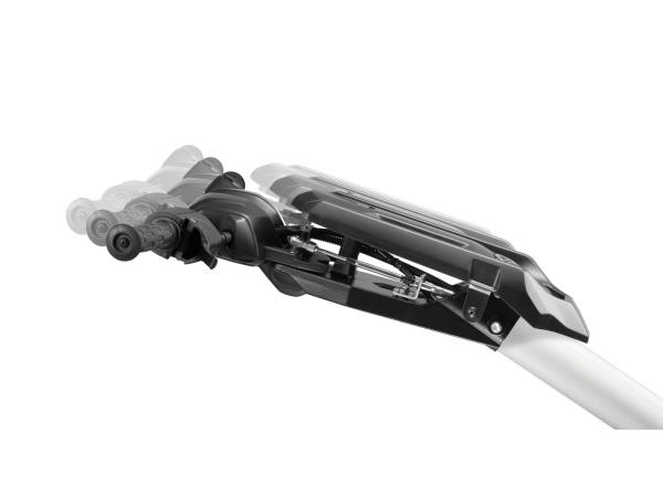 Adjustable race-style steering pole