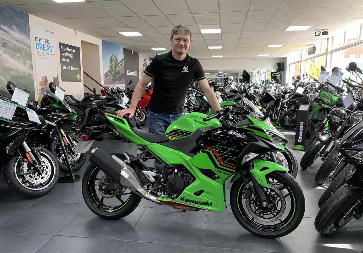 Kawasaki UK announces Motorcycle Live Ninja 400 winner!