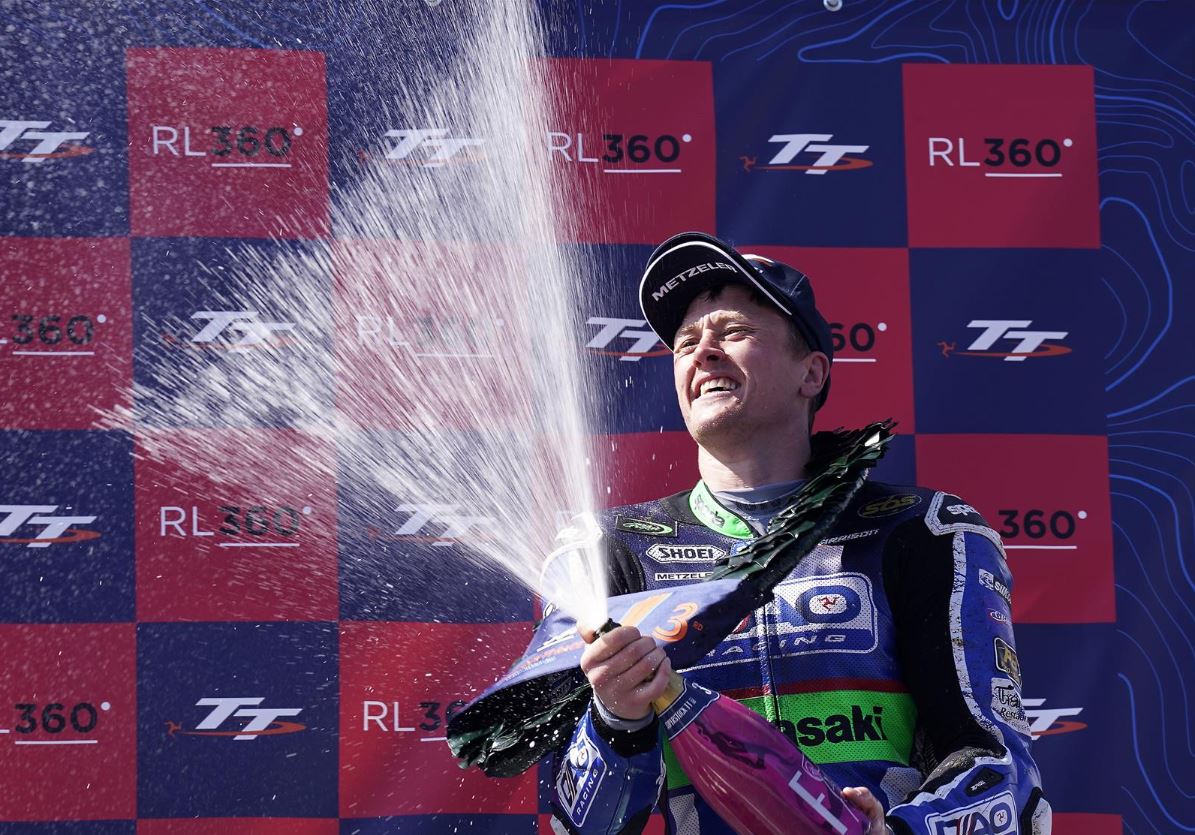 Team Green Podium Delight At 2023 Isle of Man TT!