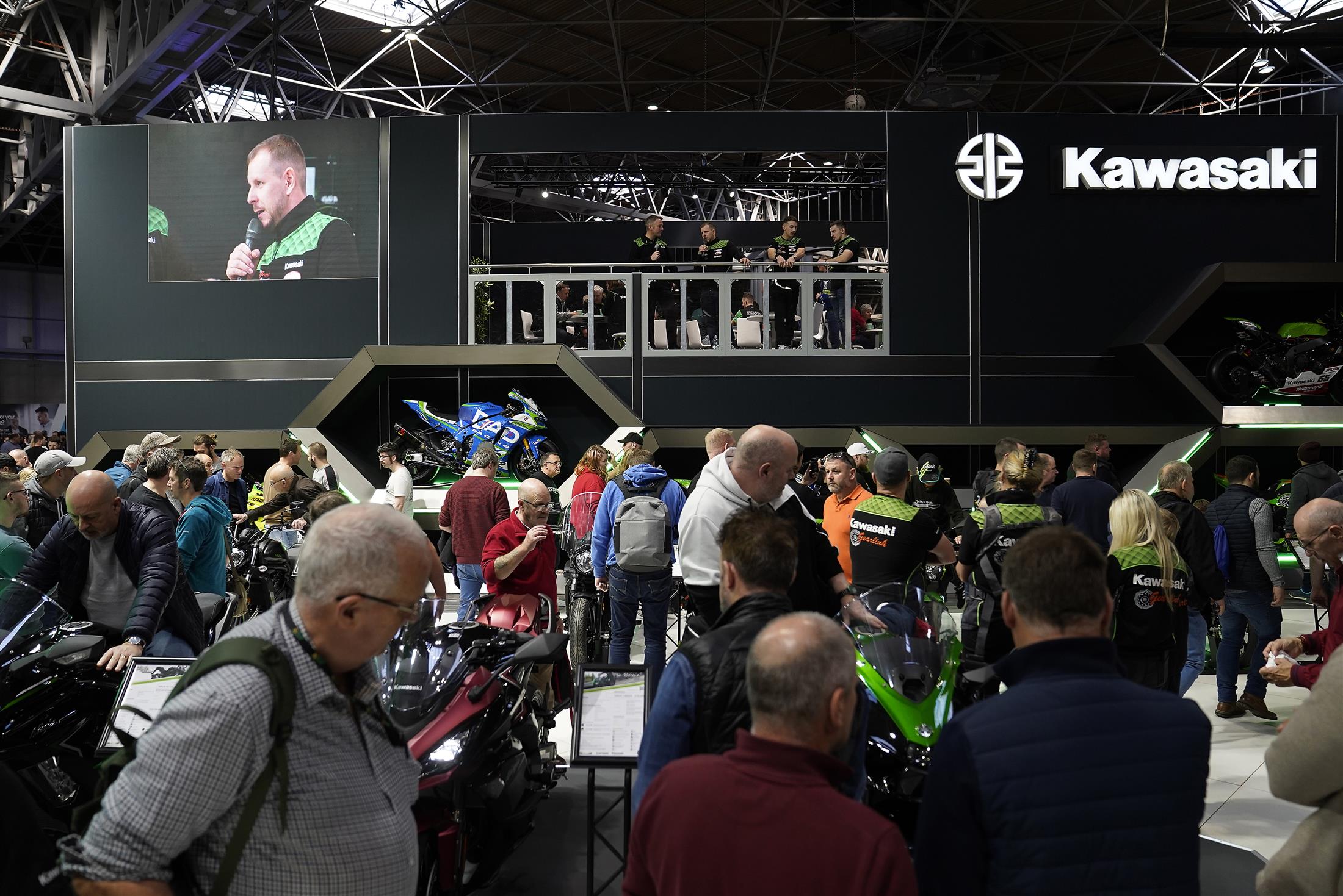 Kawasaki set for biggest ever Motorcycle Live!