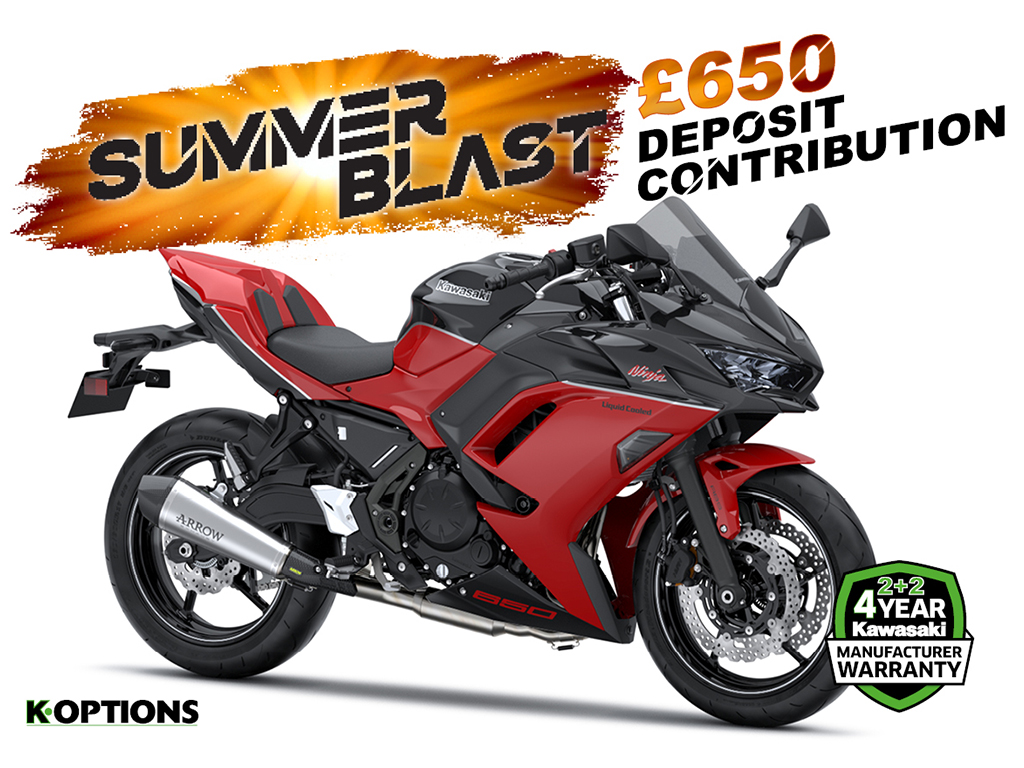 2024 Ninja 650 Performance 40th Anniversary Edition