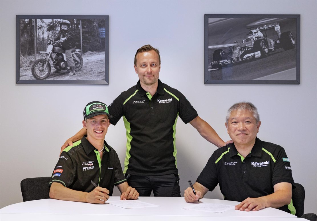 Mathis Valin joins the Kawasaki Racing Team