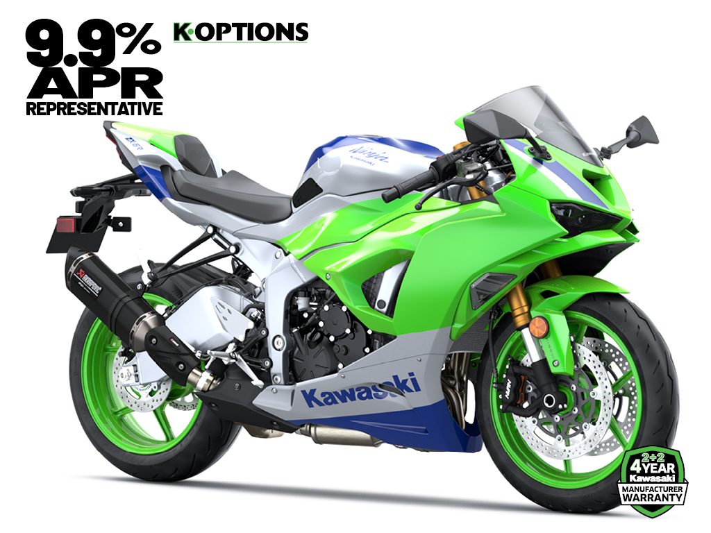 2024 Ninja ZX-6R Performance 40th Anniversary Edition