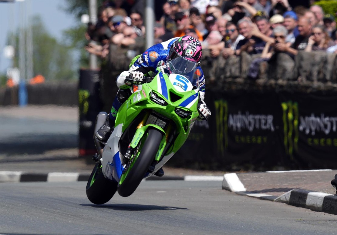 Bournemouth Kawasaki and James Hillier Reunite for Isle of Man TT!