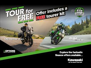 Tour For Free With The Ninja 1100SX and Versys 1100 Families!