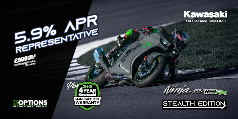 Ninja ZX-10RR Stealth Edition now available!