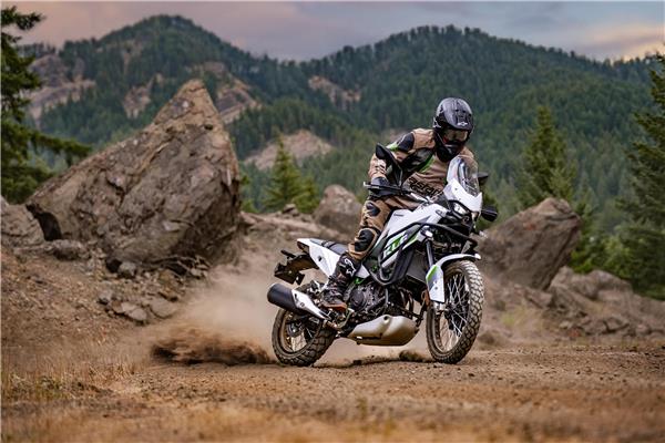 The New KLE500: Life's a Rally, Ride it.